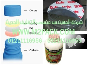 طبه من ورق الفنيل النظيف لبرشمة فوهات الاوعية والجرار بالحرارة - لجميع الاغراض التى نقدمها نحن شركة المهندس منسي للتغليف الحديث  -  ام تو باك 