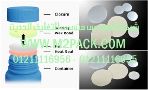 الطبه الخاصة ببرشمة فوهات الاوعية والجرار المصنوعة من مادة البولي بروبلين – لجميع الاغراض والاستخدامات المختلفة التى نقدمها نحن شركة المهندس منسي للتغليف الحديث – ام تو باك